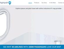 Tablet Screenshot of flightpath3d.com